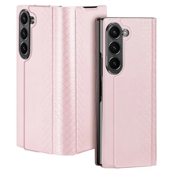 Dux Ducis Galaxy Z Fold 6 Plånboksfodral Bril Series - Rosa Rosa