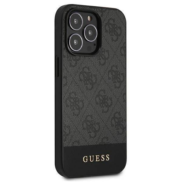 Guess Stripe Collection Skal iPhone 13 Pro - Grå grå