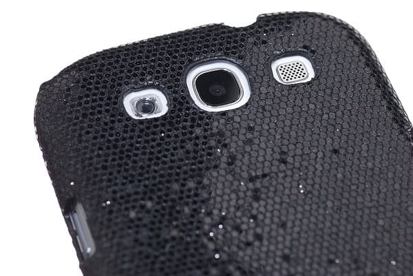Sparkle Baksideskal tillSamsung Galaxy S3 i9300 (Svart) Black
