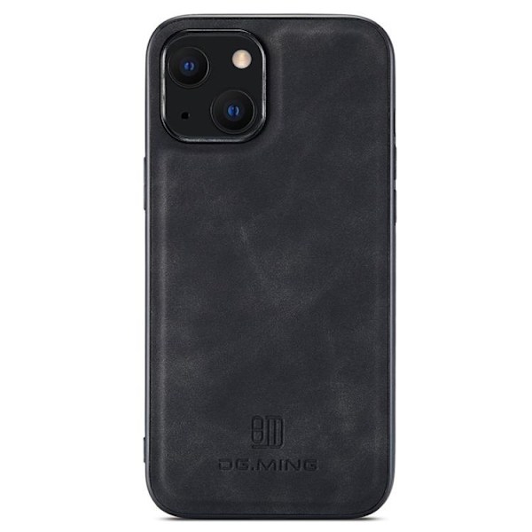 DG.MING iPhone 14 Plånboksfodral M2 Detachable 2in1 - Svart Svart