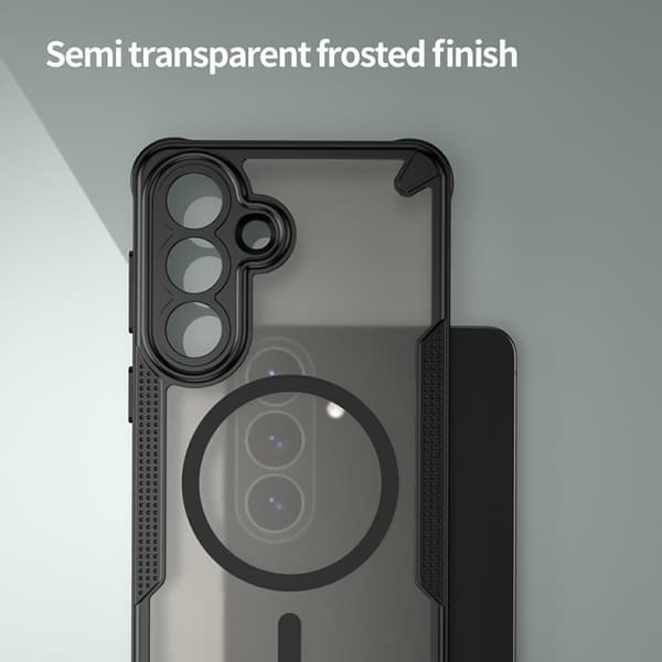 Mobilskal för Samsung Galaxy S26 Plus Magnetiskt TPU + PC - Svart