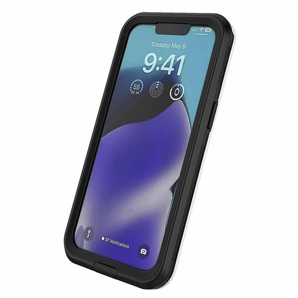 iPhone 15 Plus Mobilcover IP68 Vandtæt - Sort Black