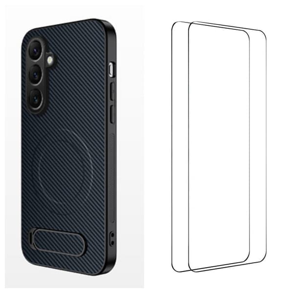 WANLONFENG Mobilskal för Samsung Galaxy S26 Plus Magnetiskt PC + TPU - Safir
