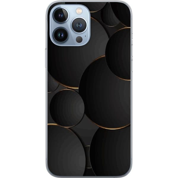 Telefontaske til Apple iPhone 13 Pro Max med luksus cirkler