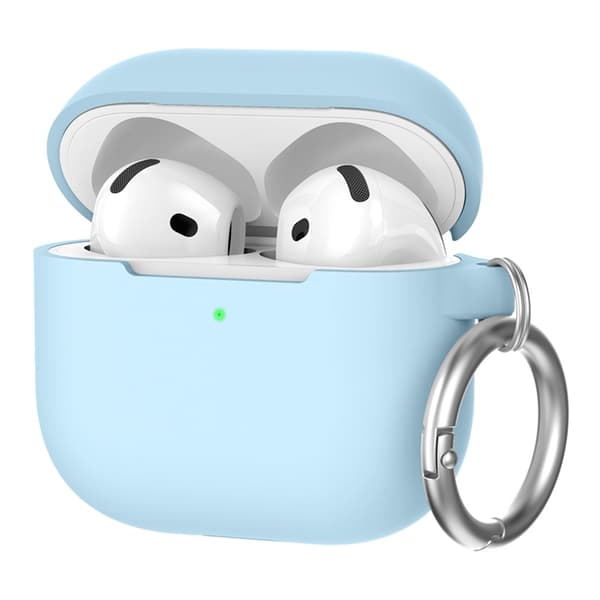 AHASTYLE AirPods 4 Mobilskal Silikon PT196 - Blå Blå