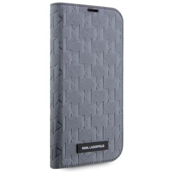 Karl Lagerfeld iPhone 14 Pro Plånboksfodral Saffiano Monogram