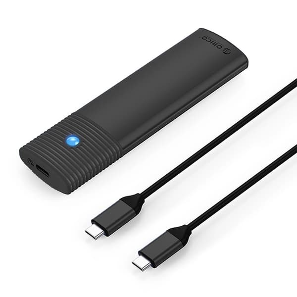 Orico Diskdrev M.2 NGFF SATA USB-C 5Gb/s PWM2 - Sort Svart