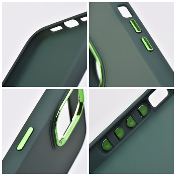 Galaxy A55 Mobilskal Frame - Grön