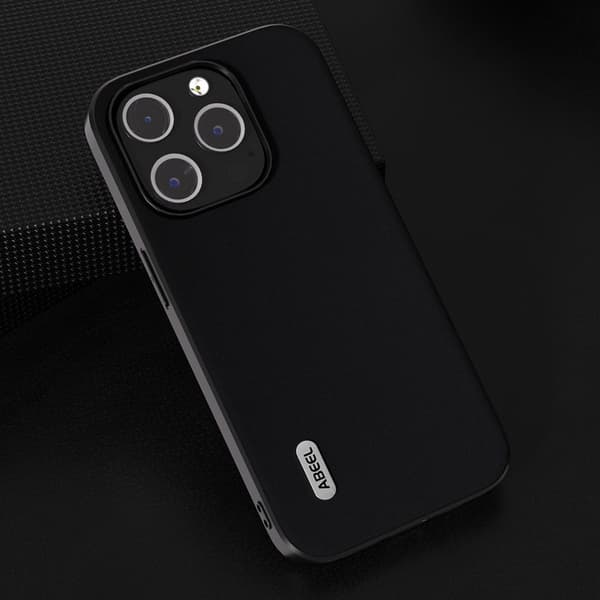 ABEEL Mobilskal till iPhone 14 Pro i Koshud Coated PC+TPU - Svart