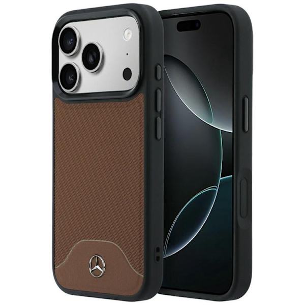 Mercedes Mobilskal För iPhone 17 Pro MagSafe Wood Effect - Kamel