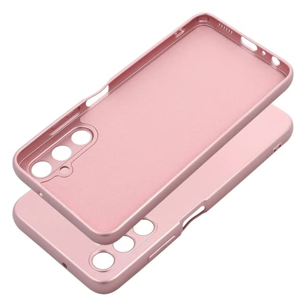 Mobilskal till Galaxy A55 5G Metallic - Rosa Rosa