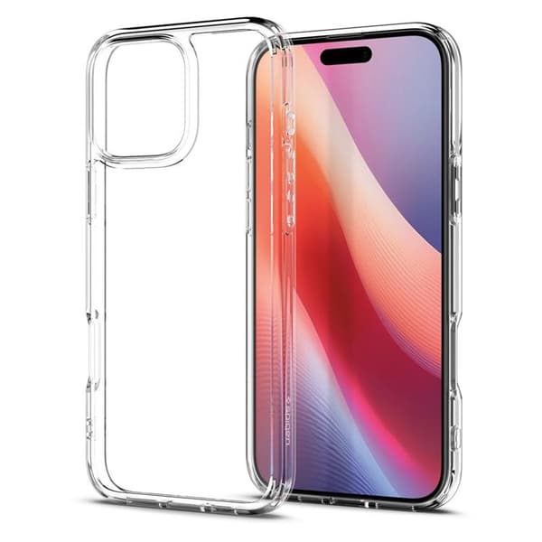 Spigen Mobilskal till iPhone 16 Pro Ultra Hybrid - Crystal Clear Transparent