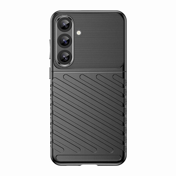 Telefontaske til Galaxy S25 Plus Thunder Armored - Sort Black