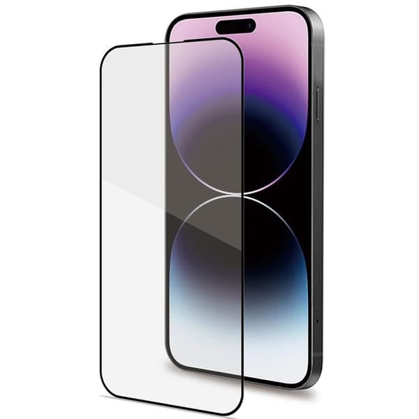 Celly (Full Glass) Karkaistu lasinen näytönsuoja iPhone 15 Pro Max Transparent