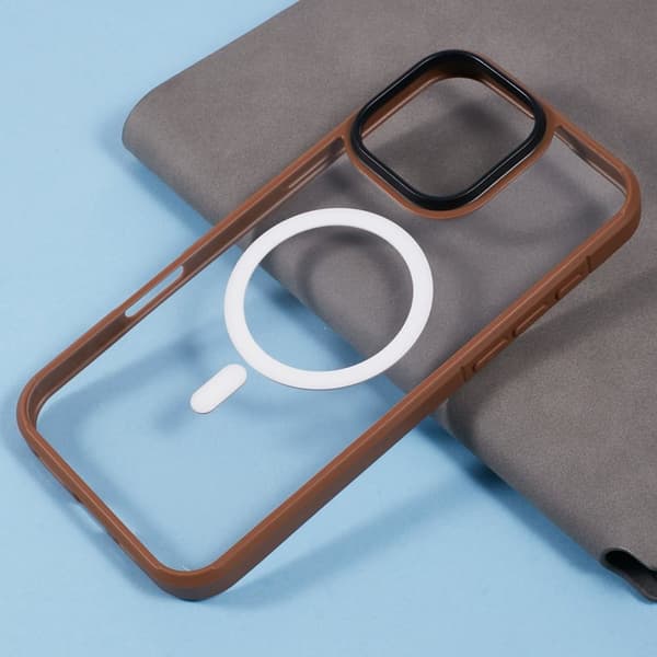 X-LEVEL Crystal Clear Mobilskal till iPhone 16 Pro Max Guld