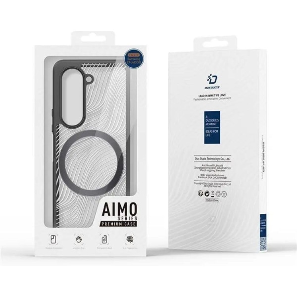 Dux Ducis Galaxy Z Fold 5 matkapuhelinkotelo Magsafe Aimo - musta