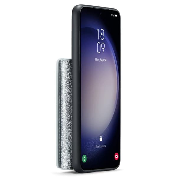 DG.MING M3 Series Mobilskal till Samsung Galaxy S23 FE Glitter Silver
