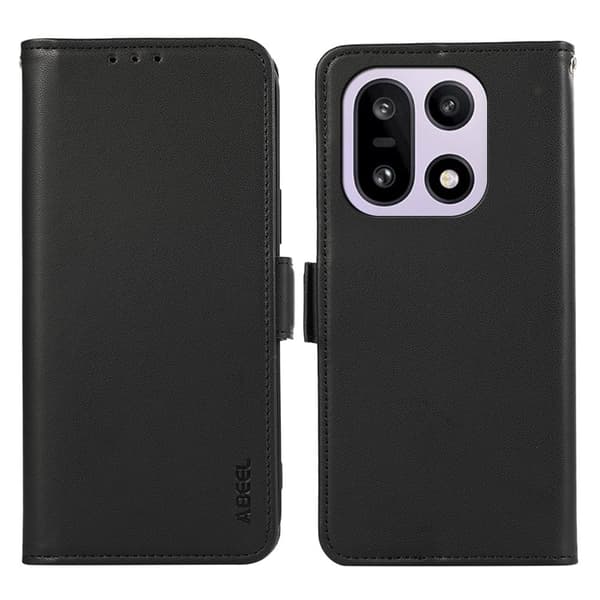 ABEEL OnePlus 15 5G Plånboksfodral RFID-Skydd Konstläder Svart