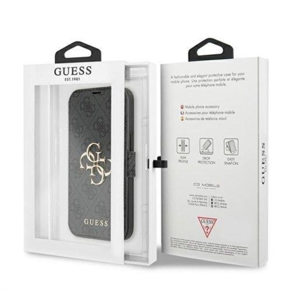 Guess Big Metall Logo Fodral iPhone 13 Pro / 13 - Svart Svart