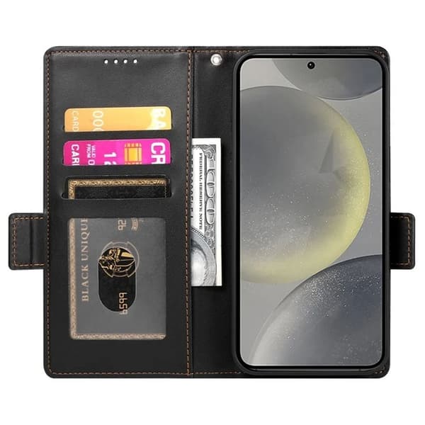 Galaxy S25 Pung Taske - Sort Black