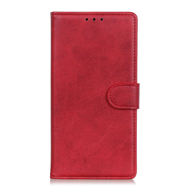 Plånboksfodral för Samsung Galaxy S26 Plus Konstläder Ställ - Röd