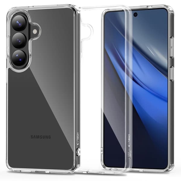 Tech-Protect Mobilcover Til Galaxy S26 Flexair - Klar Transparent