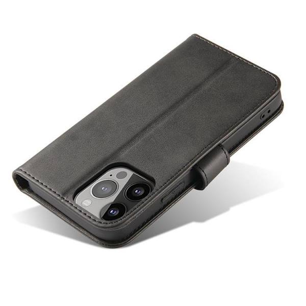 Magnet Elegant Kickstand Case Oppo Reno4 Pro 5G - Sort Black