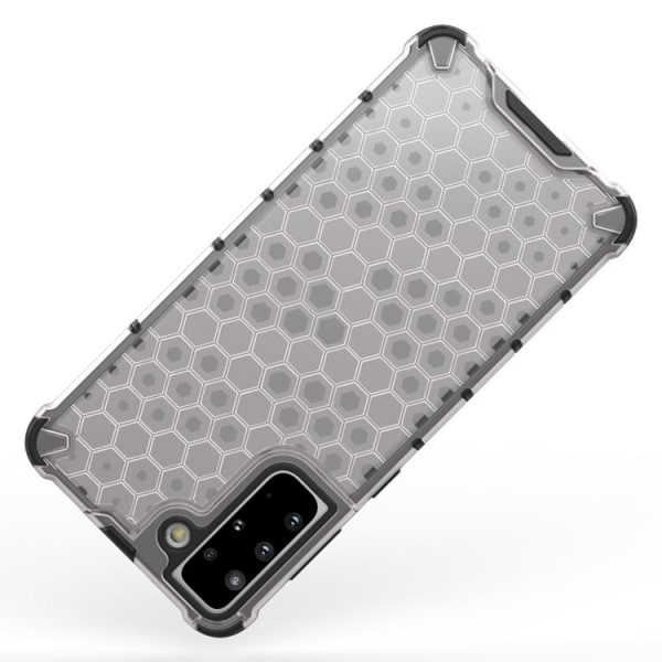 Galaxy S22 Case Honeycomb Armored - Gennemsigtig