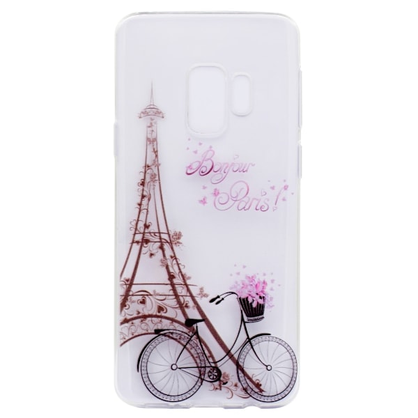 Flexicase Cover til Samsung Galaxy S9 Plus - Eiffel Mönster