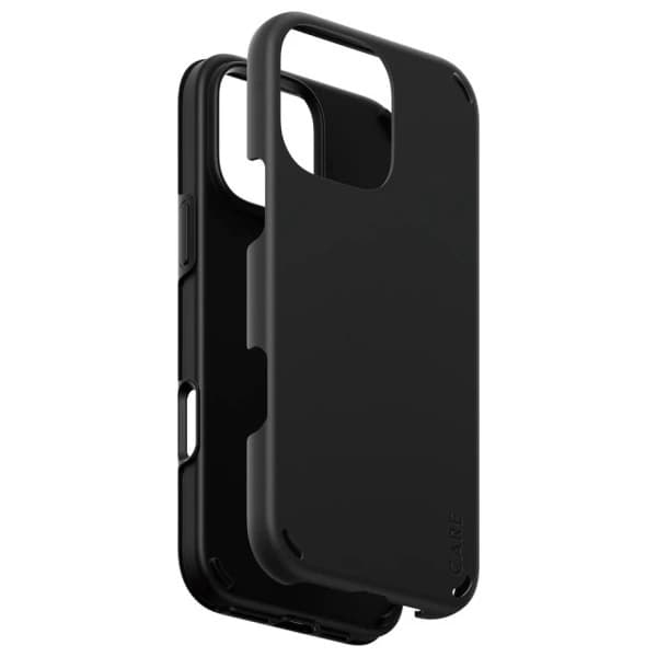 CARE By PanzerGlass telefontaske til iPhone 16 Pro Max dobbelt forsvar - sort Black