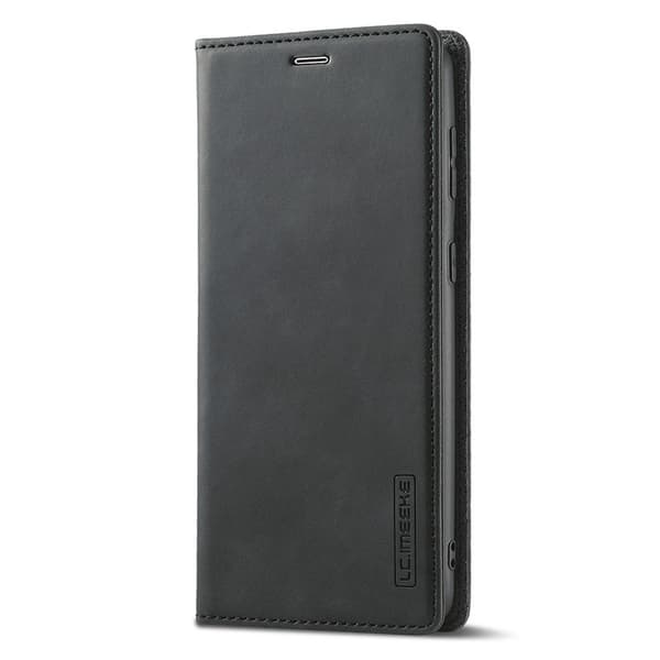 LC.IMEEKE Plånboksfodral Samsung Galaxy S22+ 5G - Konstläder - Svart