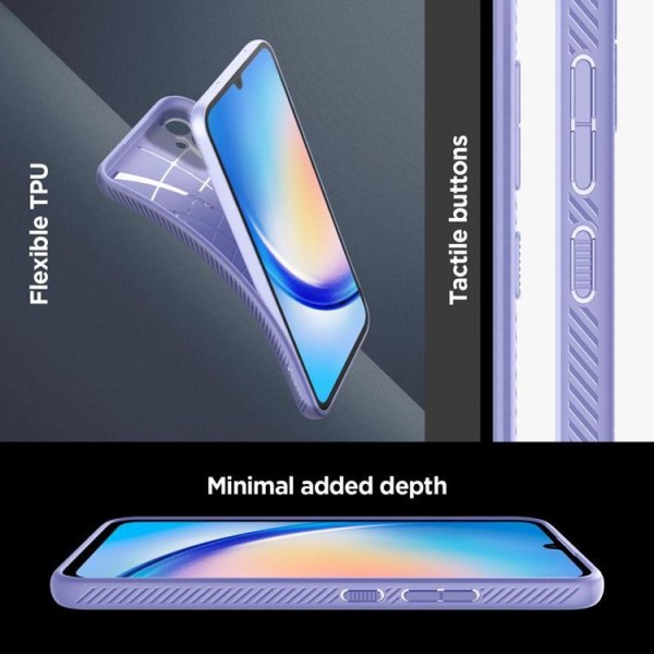 Spigen Galaxy A54 5G Mobilcover Liquid Air - Awesome Voilet