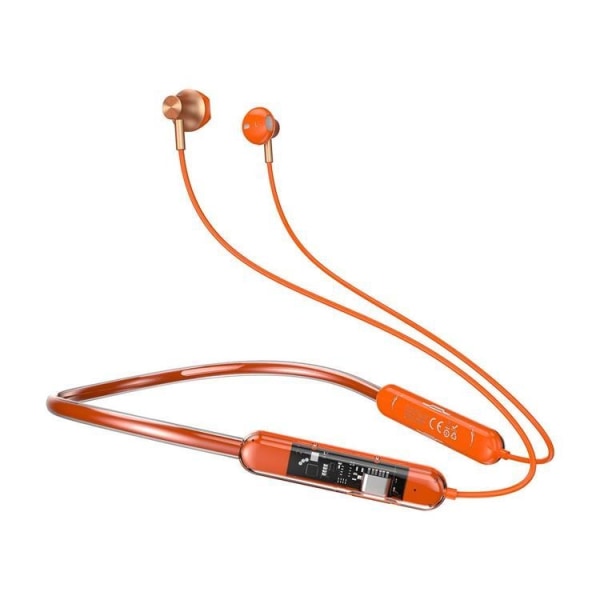 Dudao U5Pro+ Bluetooth 5.3 langattomat kuulokkeet - oranssi