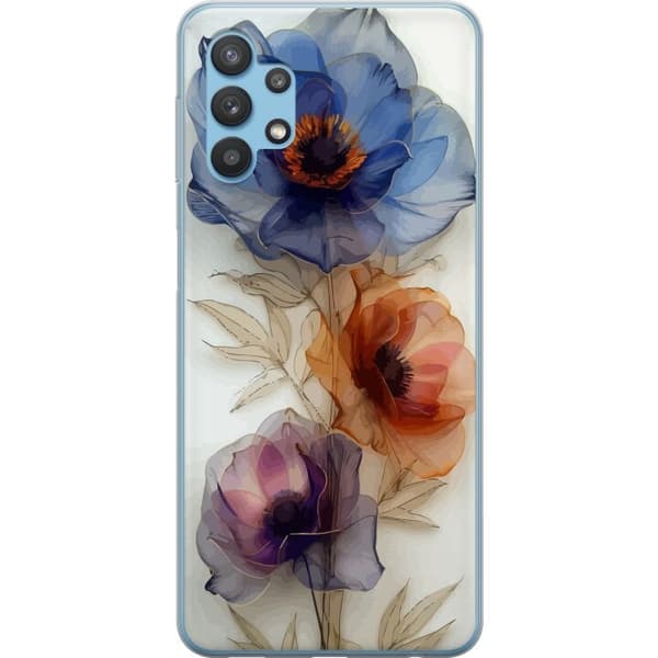 Mobilskal till Samsung Galaxy A32 5G med Silkesblommor
