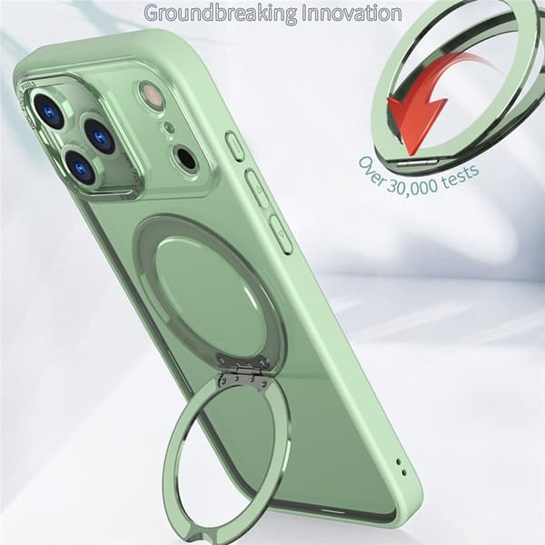 Mobilskal till iPhone 17 Pro Max MagSafe Kickstand - Grön Grön