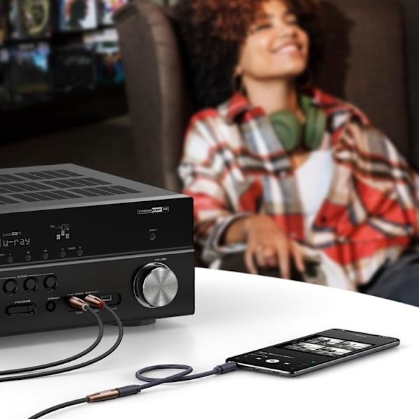 Ugreen Audio Kabel Mini Jack 3m - Brun Brun