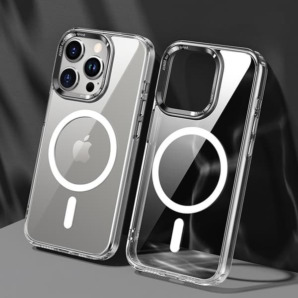 XUNDD Wisely Series Mobilskal till iPhone 15 Pro Max Transparent MagSafe
