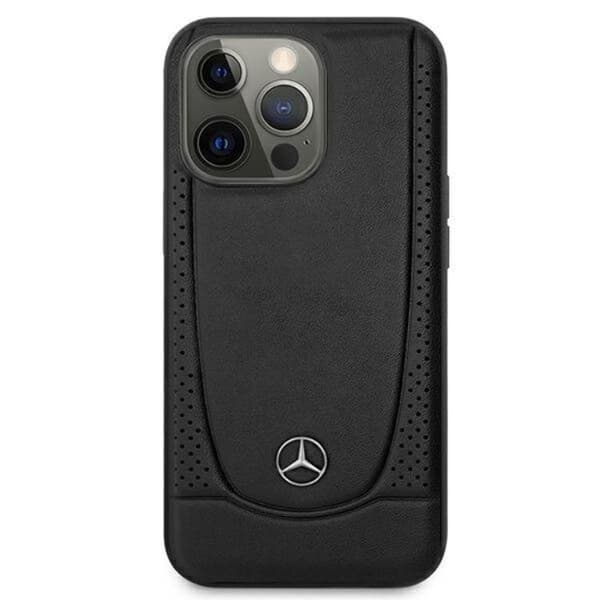 Mercedes Telefontaske til iPhone 15 Pro Max Læder Urban - Sort Black