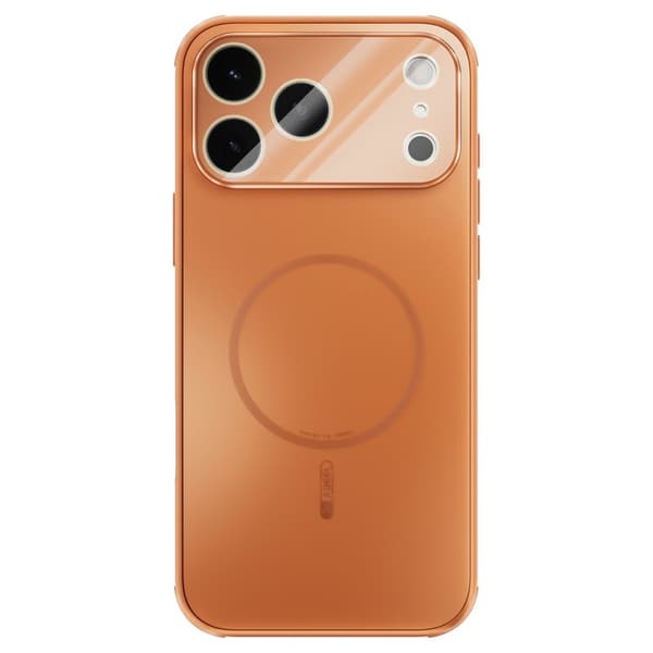 ABEEL Mobilskal till iPhone 17 Pro Magnetiskt TPU PC Kylande Matt Orange