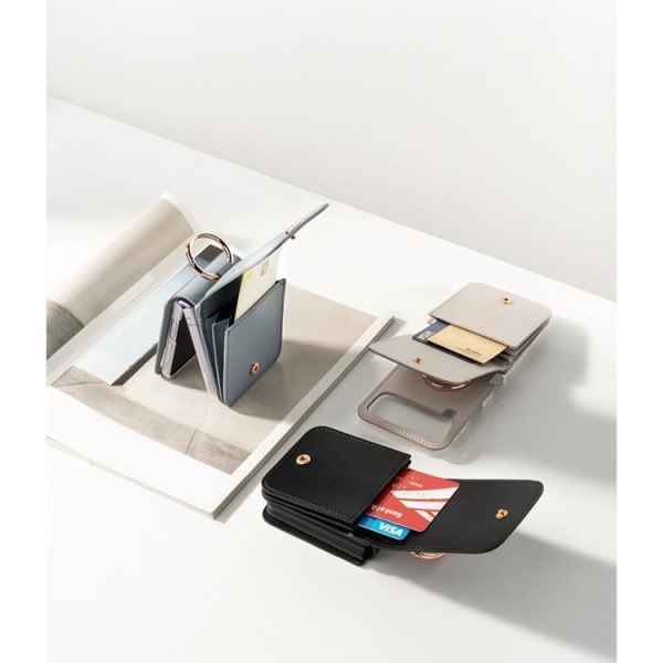 Ringke Galaxy Z Flip 4 Wallet Case Signature Card Lomme - Sort