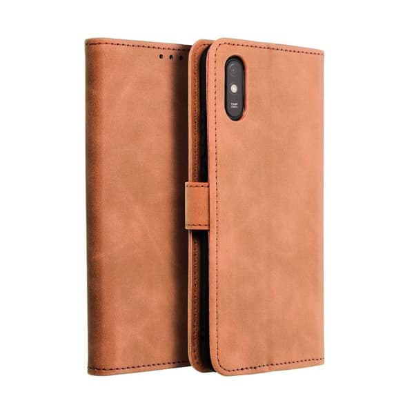 Forcell Xiaomi Redmi 9AT/9A Fodral Tender - Brun Brun