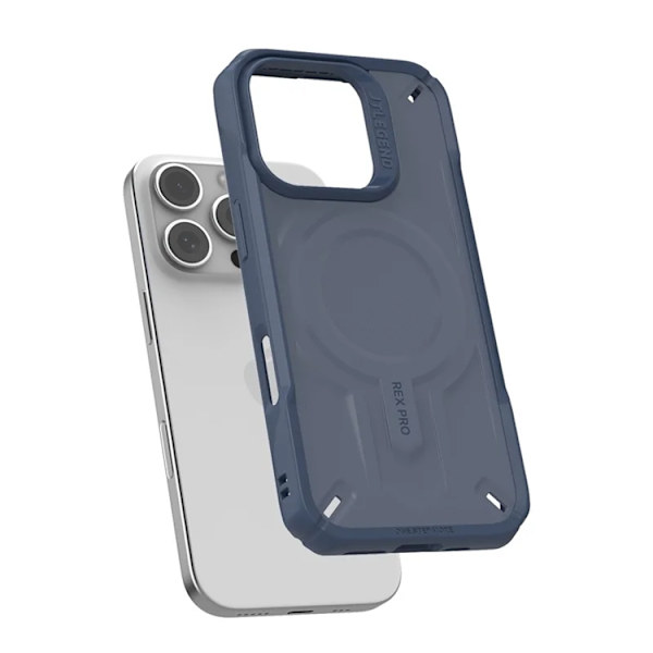 JTLEGEND REX Mobilskal till iPhone 16 Pro Max Magsafe Shockproof - Blå Blå