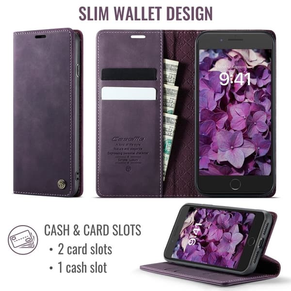 CASEME 033 Mobilskal för iPhone 7/8/SE 2020/SE 2022 Lila