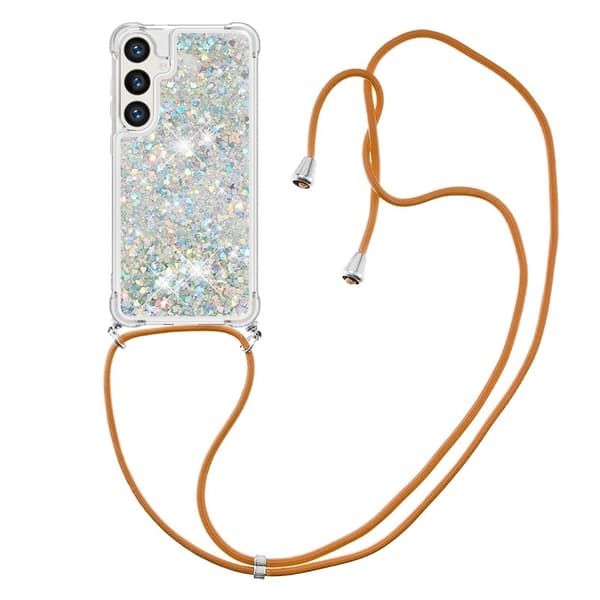 Mobilskal till Samsung Galaxy S26 Pro TPU Snabbsand Telefon- Silver