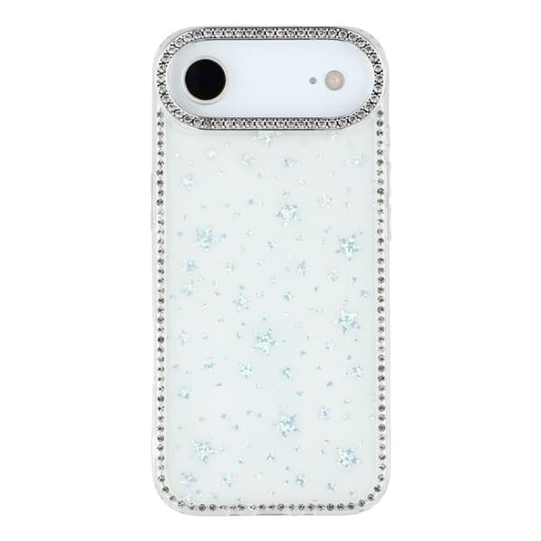 Mobilskal till iPhone Air Rhinestone Edge - Starry Transparent Transparent