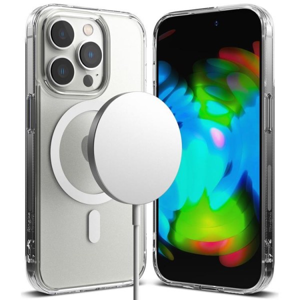 Ringke iPhone 14 Pro Max Case Magsafe Fusion Magnetic - Läpinäkyvä