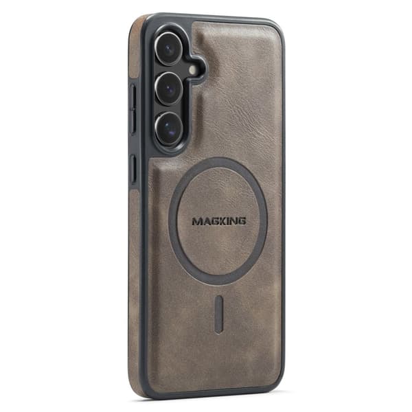 MAGKING Mobilskal för Samsung Galaxy S26 Plus Magnetiskt PC + TPU - Kaffe