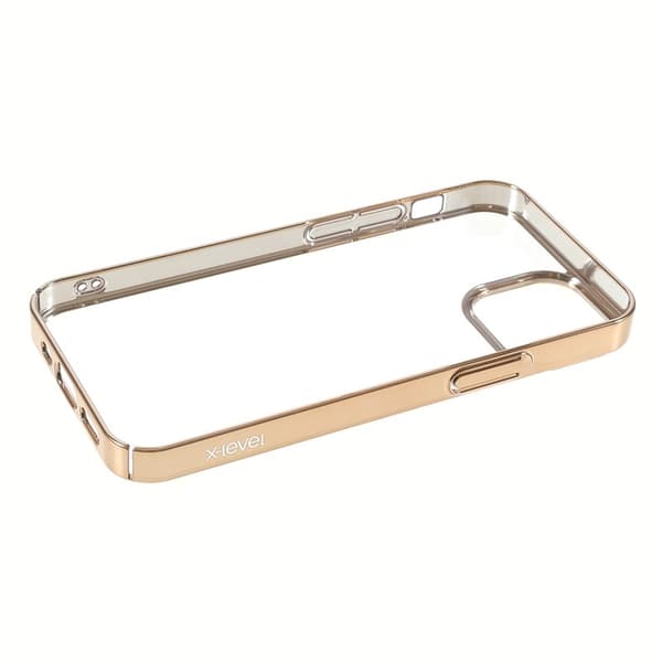 X-LEVEL Mobilskal till iPhone 13 - Anti-Scratch Lätt Tunn - Guld