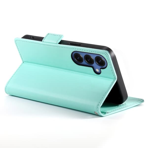 Samsung Galaxy S26 Plus Fodral PU Läder Plånboksfodral - Mintgrön
