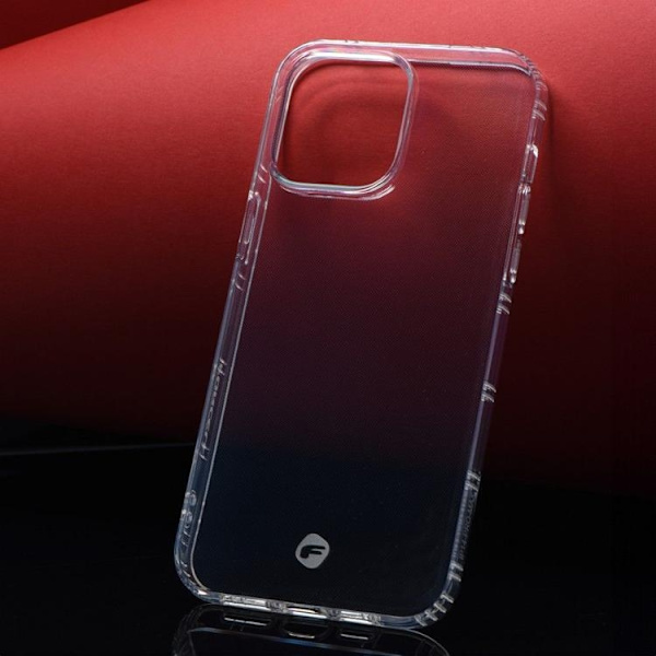 FORCELL F-PROTECT Long Lasting thin case for IPHONE 15 Plus transparent Transparent